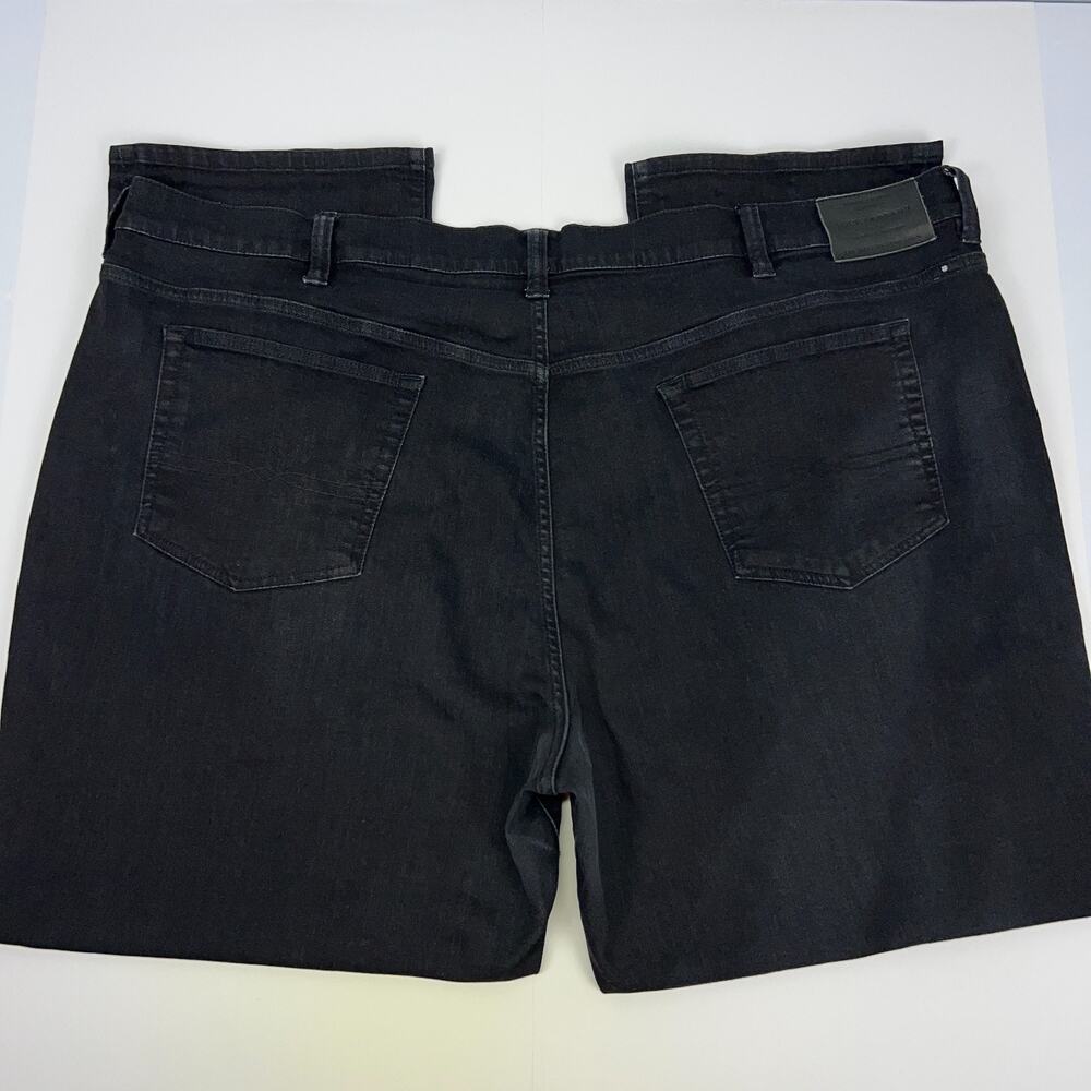 Lucky Brand Denim Jeans Athletic Fit Big and Tall Stretch Black Mens 52x31